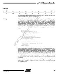 AT94S40AL-25BQI Datasheet Page 9