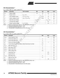 AT94S40AL-25BQI Datasheet Page 14