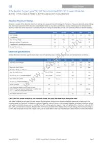 ATA016A0X43 Datasheet Page 2