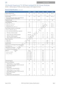 ATA016A0X43 Datasheet Page 3