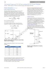 ATA016A0X43 Datasheet Page 13