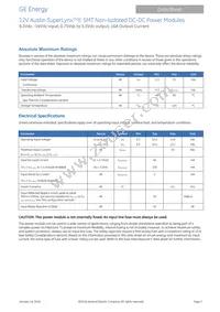 ATA016A0X43-SR Datasheet Page 2