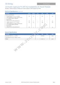 ATA016A0X43-SR Datasheet Page 4