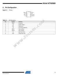 ATA2069-TAQY Datasheet Page 3