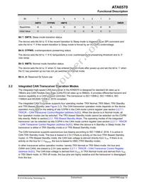 ATA6570-GNQW1 Datasheet Page 14