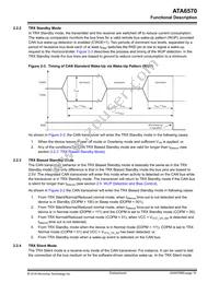 ATA6570-GNQW1 Datasheet Page 16