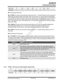 ATA6570-GNQW1 Datasheet Page 18