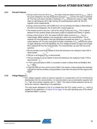 ATA6617-P3QW Datasheet Page 15