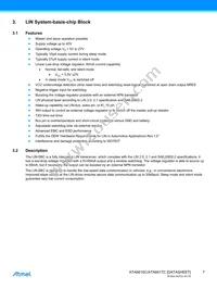 ATA6617C-P3QW-1 Datasheet Page 7