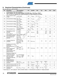 ATA6620N-TAQY Datasheet Page 16