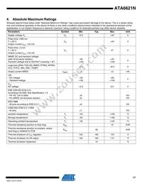 ATA6621N-PGQW Datasheet Page 17