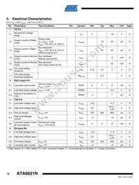 ATA6621N-PGQW Datasheet Page 18