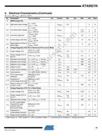 ATA6621N-PGQW Datasheet Page 19