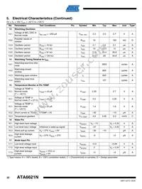 ATA6621N-PGQW Datasheet Page 22