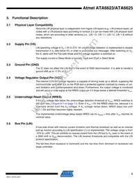 ATA6625-TAQY 19 Datasheet Page 3