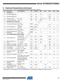 ATA6625-TAQY 19 Datasheet Page 15