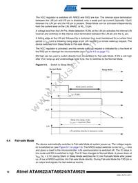 ATA6626-PGPW Datasheet Page 10