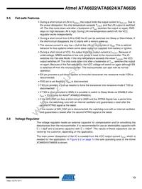ATA6626-PGPW Datasheet Page 13