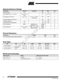 ATA6660-TAQY 19 Datasheet Page 4
