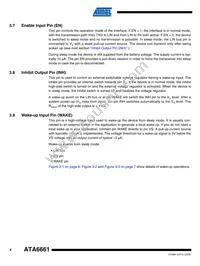 ATA6661-TAQJ 19 Datasheet Page 4