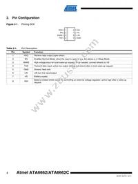 ATA6662-TAQY 19 Datasheet Page 2