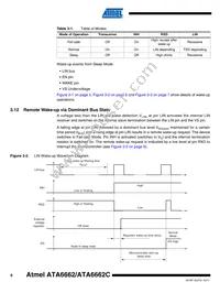 ATA6662-TAQY 19 Datasheet Page 6