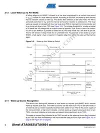 ATA6664-TAQY Datasheet Page 8