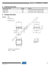 ATA6664-TAQY Datasheet Page 17