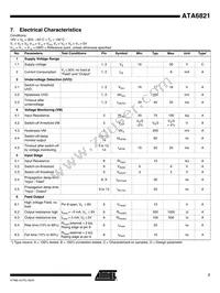 ATA6821-TUSY Datasheet Page 7