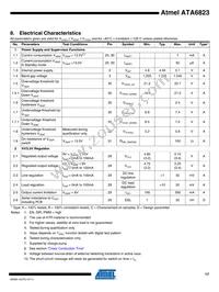 ATA6823-PHQW Datasheet Page 17