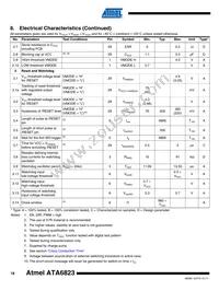 ATA6823-PHQW Datasheet Page 18