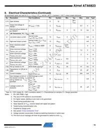 ATA6823-PHQW Datasheet Page 19