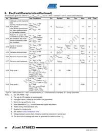 ATA6823-PHQW Datasheet Page 20