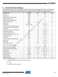 ATA6824C-PNQW Datasheet Page 13