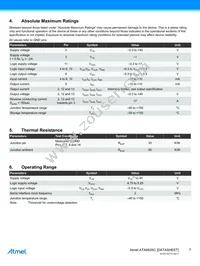 ATA6826C-TUQY-66 Datasheet Page 7