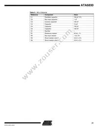 ATA6830-PKH Datasheet Page 21