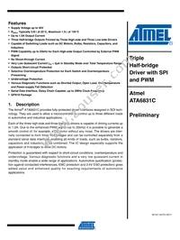 ATA6831C-PIQW Datasheet Cover