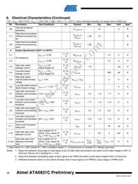 ATA6831C-PIQW Datasheet Page 10