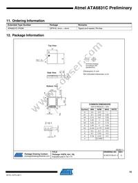 ATA6831C-PIQW Datasheet Page 15