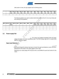 ATA6832-PIQW Datasheet Page 6