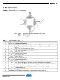 ATA6838-PXQW Datasheet Page 3