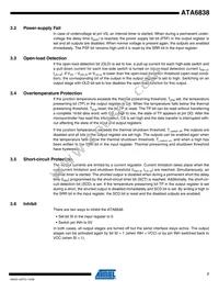 ATA6838-PXQW Datasheet Page 7