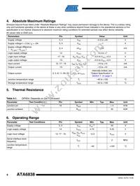 ATA6838-PXQW Datasheet Page 8