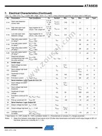 ATA6838-PXQW Datasheet Page 11