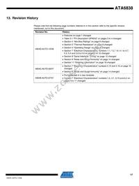 ATA6838-PXQW Datasheet Page 17