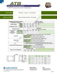 ATB477M016 Datasheet Cover