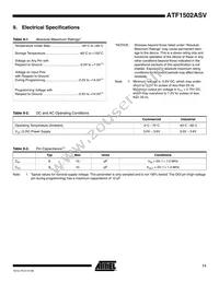 ATF1502ASV-15JI44 Datasheet Page 11