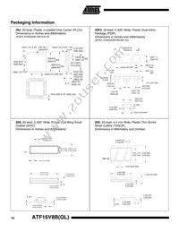 ATF16V8BQL-15XI Datasheet Page 18