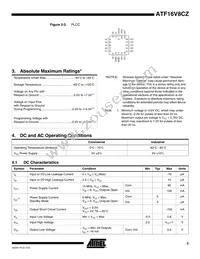 ATF16V8CZ-12JX Datasheet Page 3