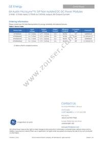 ATH006A0X4Z Datasheet Page 19